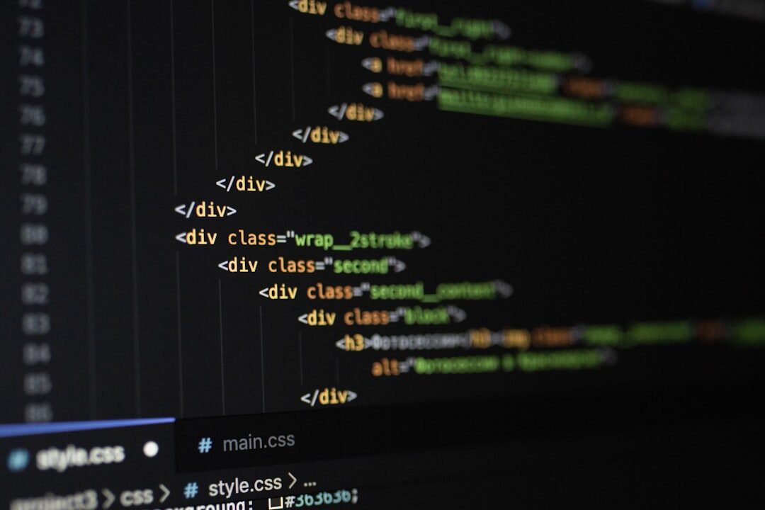 code editor interface