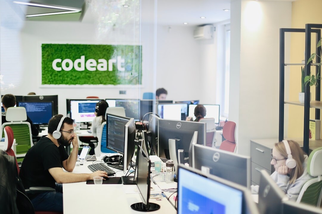 web development workspace
