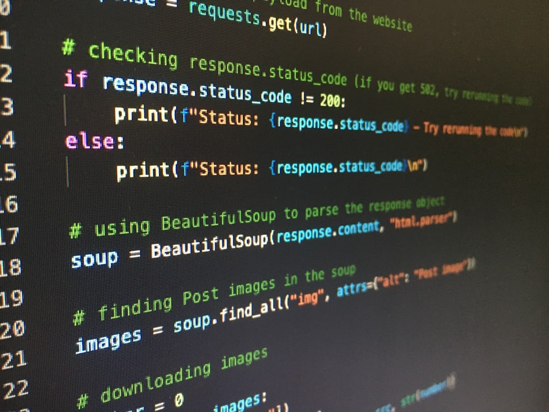 blog programming interface